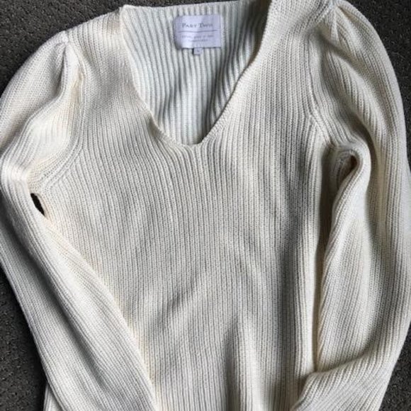 Cream long sleeved sweater by Part Two - Picture 2 of 3